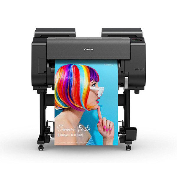佳能imageprogramaf GP-2000-24 in。打印机，11种颜色，带有荧光粉色