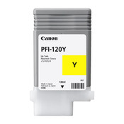 佳能PFI-120Y颜料黄色墨水罐（130 mL）