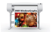 Sihl 3989 WindowGraphx薄膜与EasyTack哑光8毫米